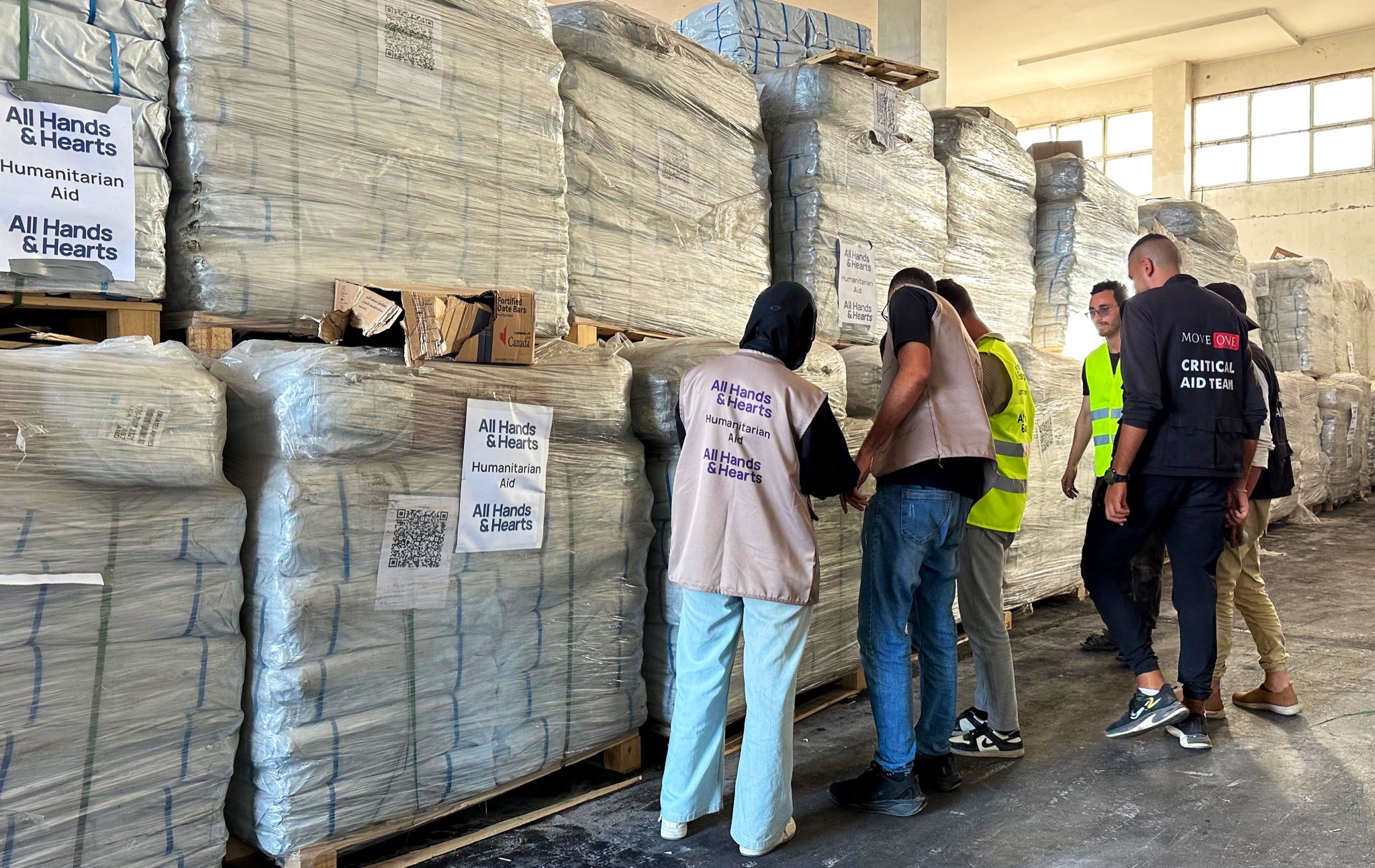 Cypriot shelters sent via Amalthea arrive in Gaza